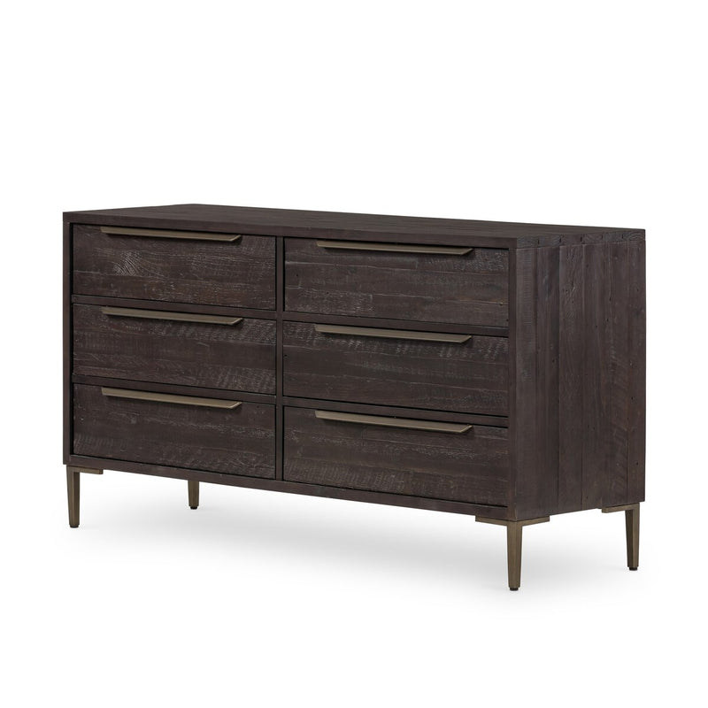 Wyeth 6 Drawer Dresser - Dark Carbon