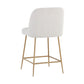 Kelty Counter Stool - Gold