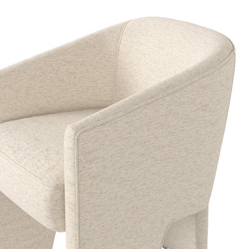 Fae Dining Chair - Crypton Nomad Snow