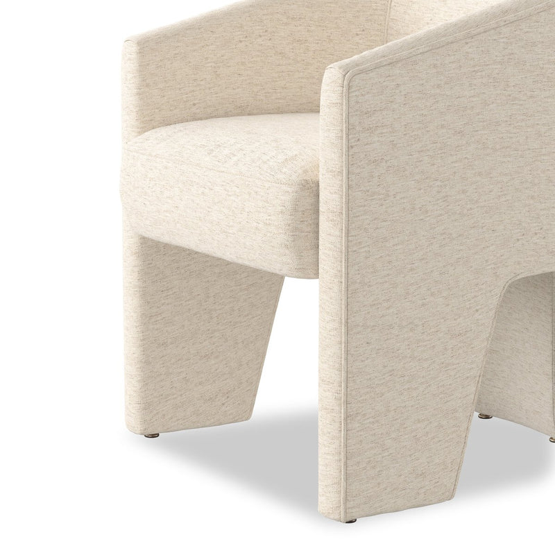 Fae Dining Chair - Crypton Nomad Snow