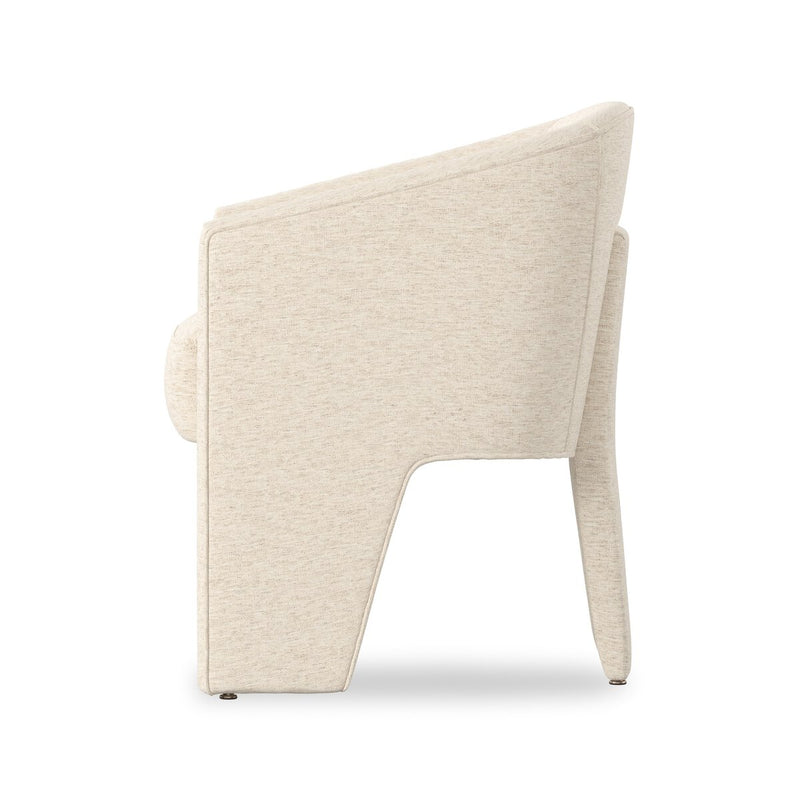 Fae Dining Chair - Crypton Nomad Snow