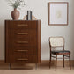 Fletcher 5 Drawer Dresser - Terra Brown Oak