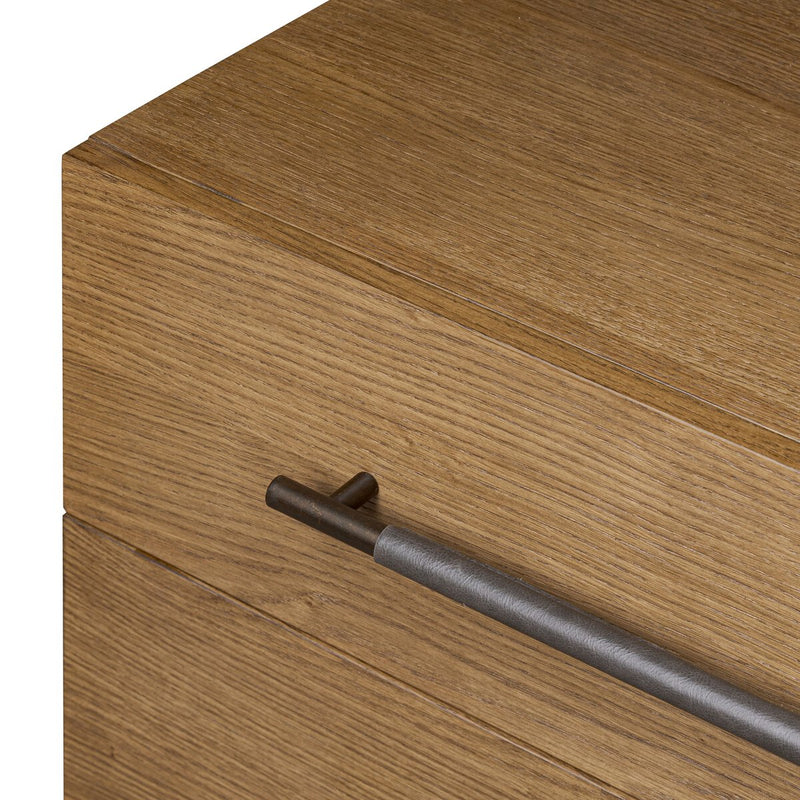 Rosedale 3 Drawer Dresser - Amber Oak Veneer