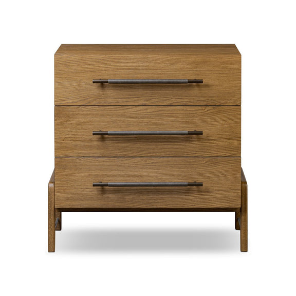 Rosedale 3 Drawer Dresser - Amber Oak Veneer