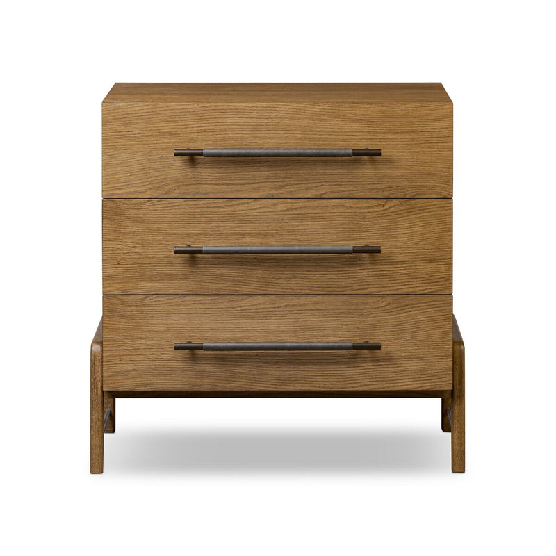 Rosedale 3 Drawer Dresser - Amber Oak Veneer
