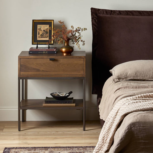 Trey Nightstand - Auburn Poplar