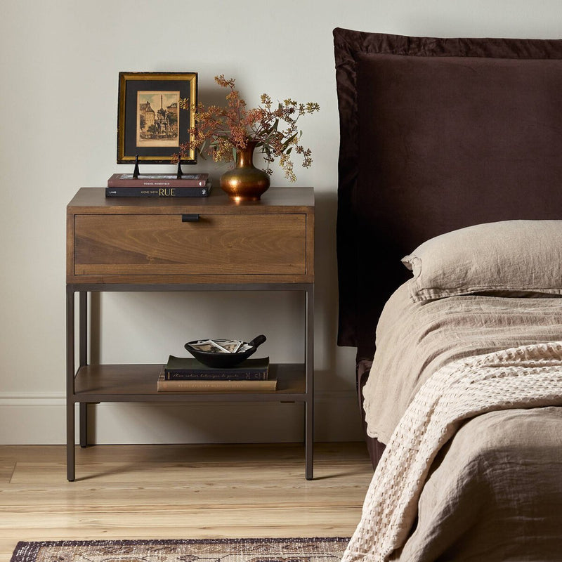 Trey Nightstand - Auburn Poplar