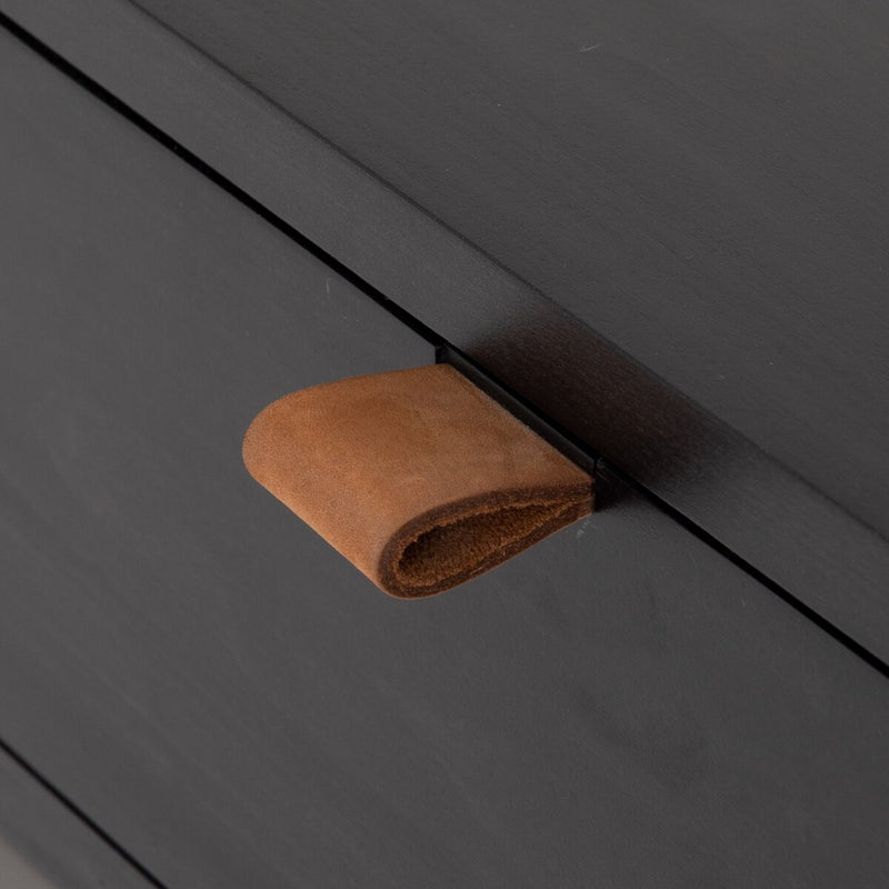 Trey Nightstand - Black Wash Poplar