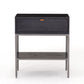 Trey Nightstand - Black Wash Poplar