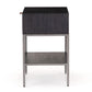 Trey Nightstand - Black Wash Poplar