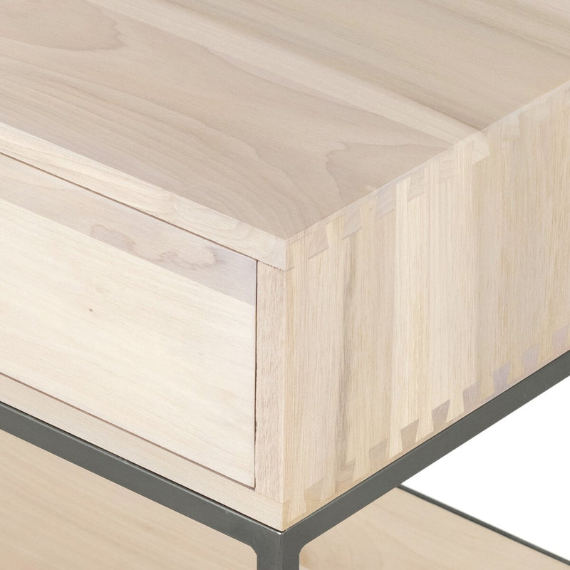 Trey Nightstand - Dove Poplar