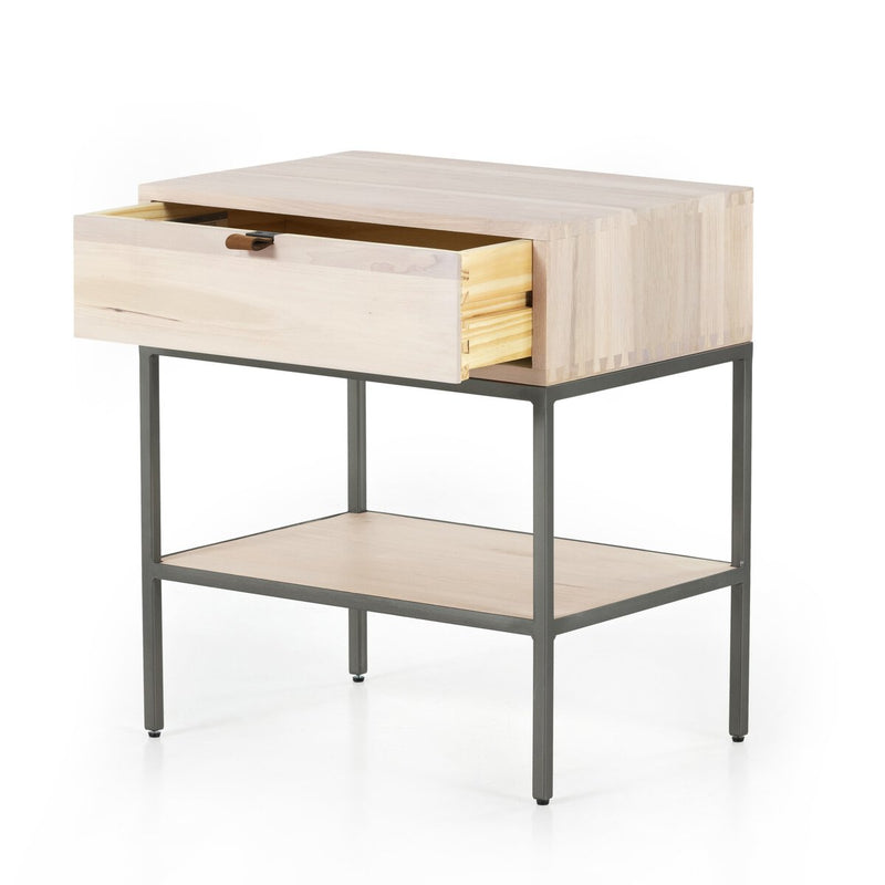 Trey Nightstand - Dove Poplar