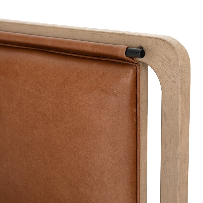 Rosedale Bed - Yucca Oak Veneer + Chaps Sand