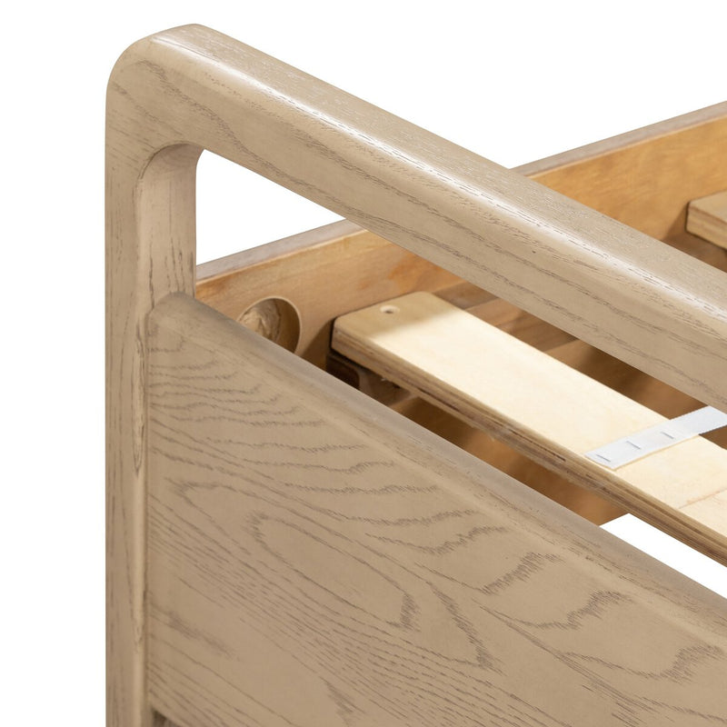 Rosedale Bed - Yucca Oak Veneer + Knoll Natural