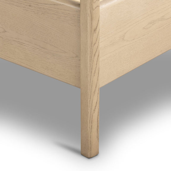 Rosedale Bed - Yucca Oak Veneer + Knoll Natural