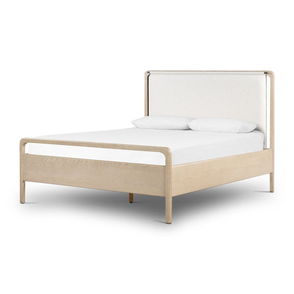 Rosedale Bed - Yucca Oak Veneer + Knoll Natural