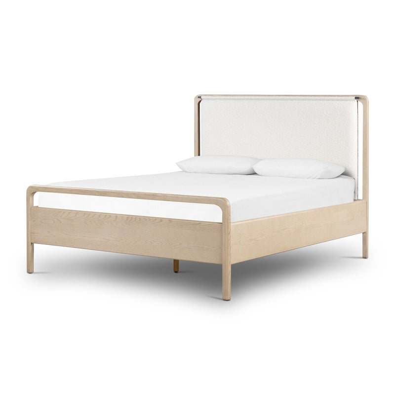 Rosedale Bed - Yucca Oak Veneer + Knoll Natural