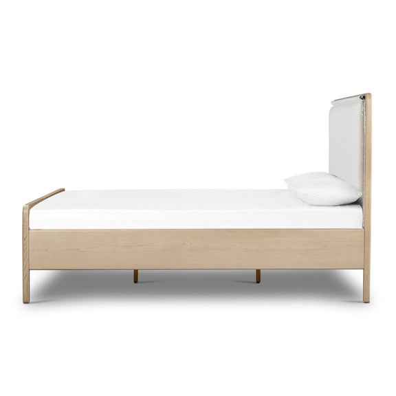 Rosedale Bed - Yucca Oak Veneer + Knoll Natural