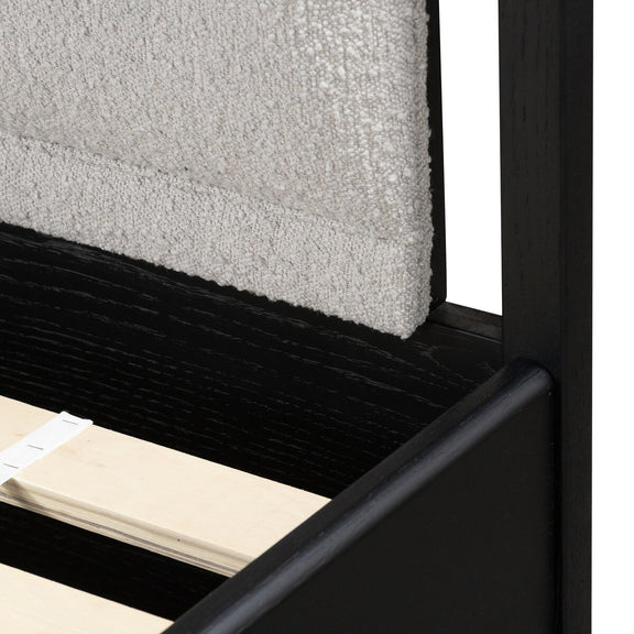 Rosedale Bed - Ebony Oak Veneer