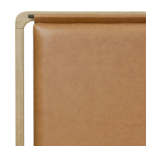 Rosedale Bed - Yucca Oak Veneer + Chaps Sand
