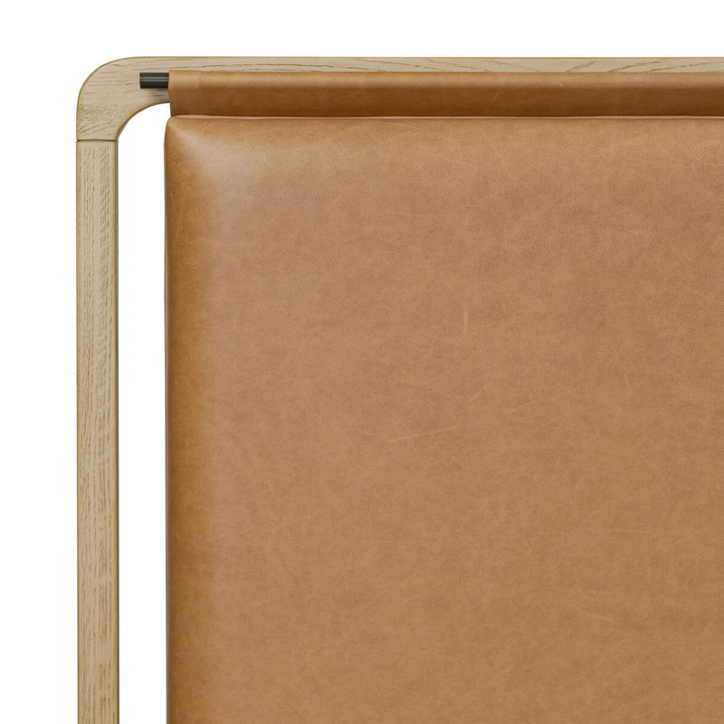 Rosedale Bed - Yucca Oak Veneer + Chaps Sand