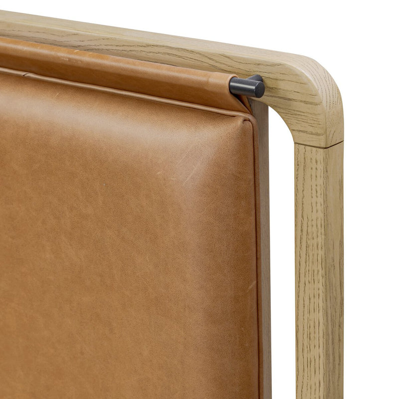 Rosedale Bed - Yucca Oak Veneer + Chaps Sand