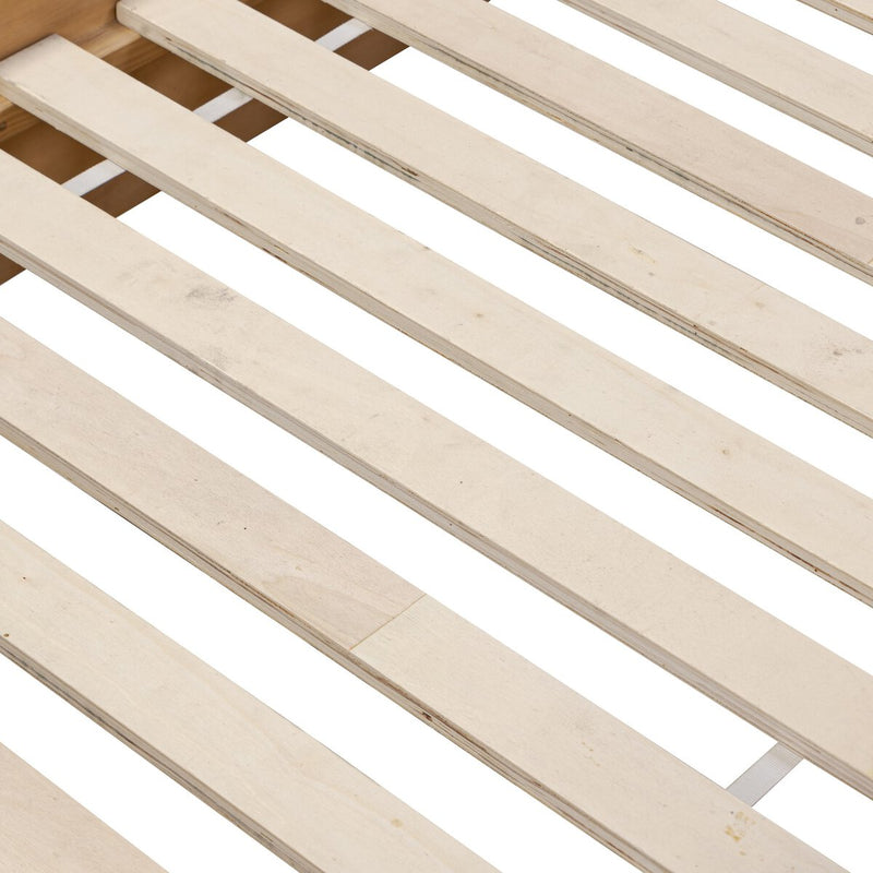 Rosedale Bed - Yucca Oak Veneer + Chaps Sand
