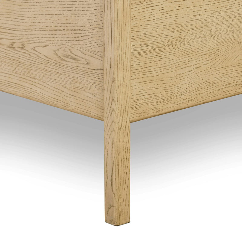 Rosedale Bed - Yucca Oak Veneer + Chaps Sand
