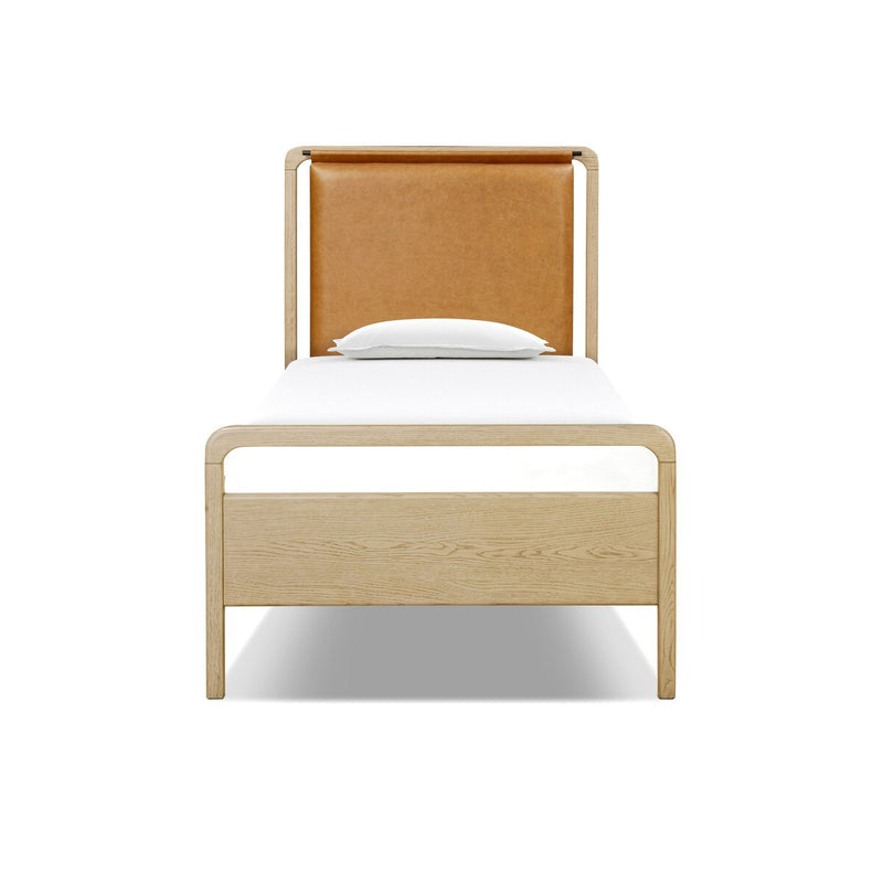 Rosedale Bed - Yucca Oak Veneer + Chaps Sand
