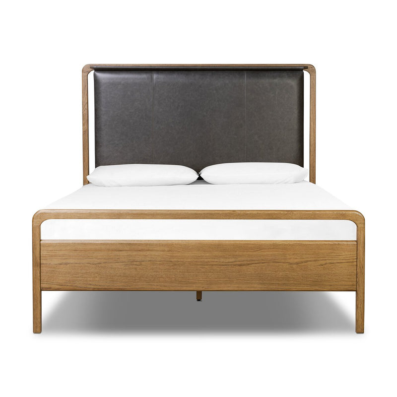 Rosedale Bed - Amber Oak Veneer