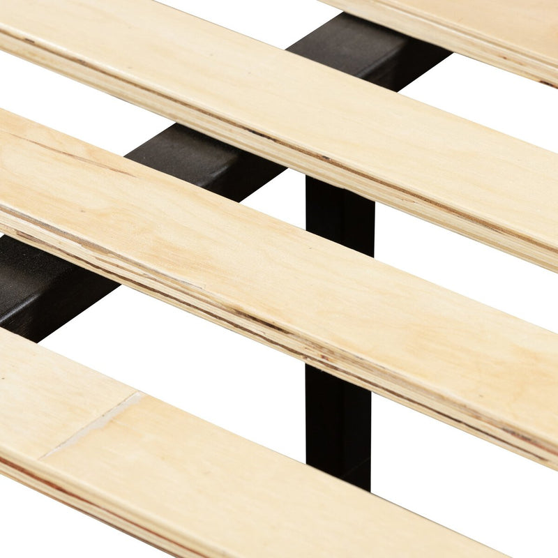 Rosedale Bed - Ebony Oak Veneer+ Chaps Sand