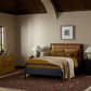 Rosedale Bed - Ebony Oak Veneer+ Chaps Sand