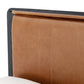 Rosedale Bed - Ebony Oak Veneer + Chaps Sand