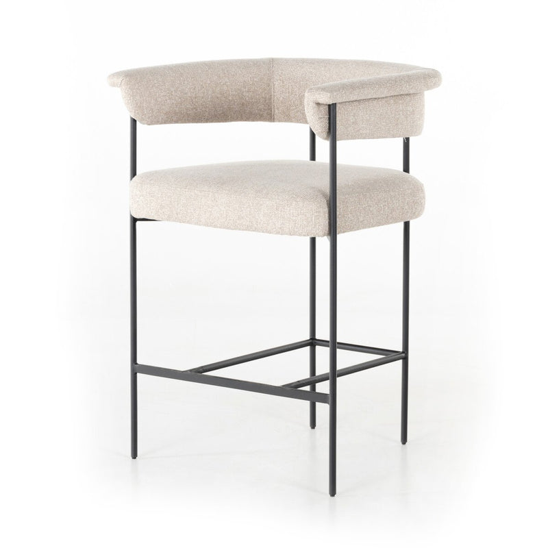 Carrie Bar + Counter Stool - Light Camel