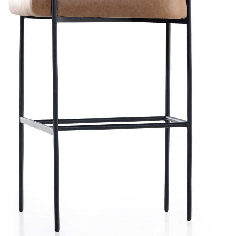 Carrie Bar + Counter Stool - Chaps Saddle
