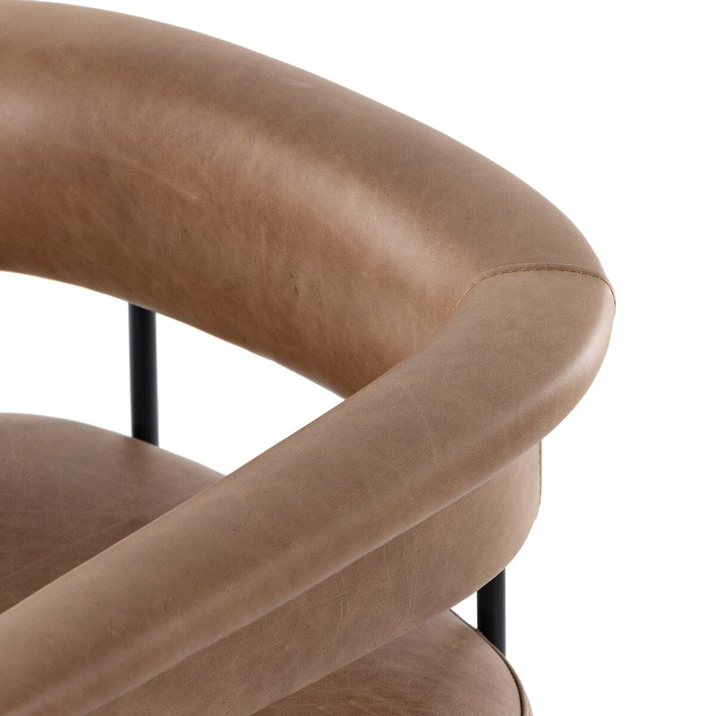 Carrie Bar + Counter Stool - Chaps Saddle