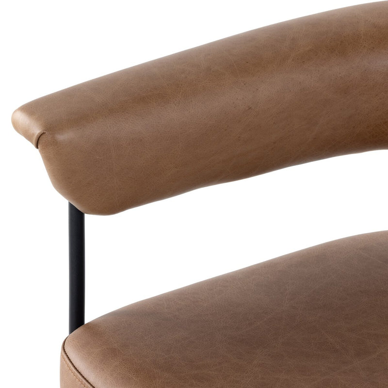 Carrie Bar + Counter Stool - Chaps Saddle