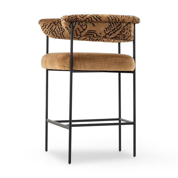 Carrie Bar + Counter Stool - Balkan Ochre