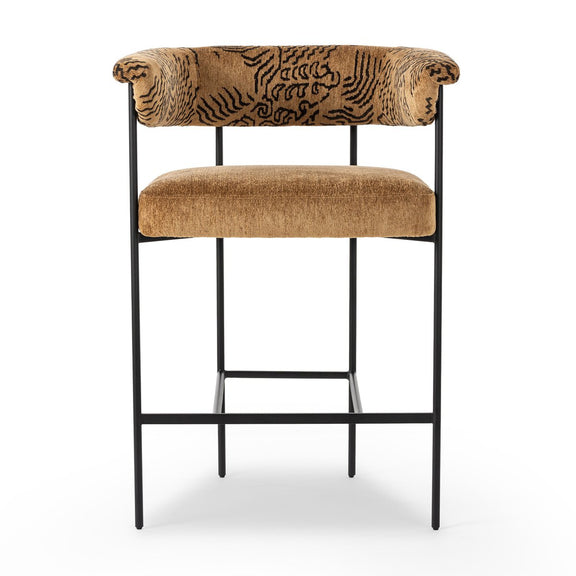 Carrie Bar + Counter Stool - Balkan Ochre