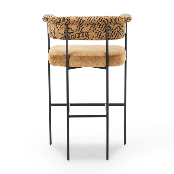Carrie Bar + Counter Stool - Balkan Ochre