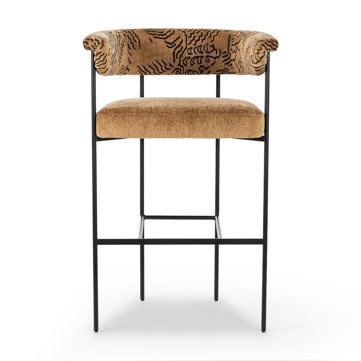 Carrie Bar + Counter Stool - Balkan Ochre