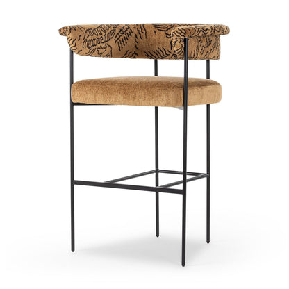Carrie Bar + Counter Stool - Balkan Ochre