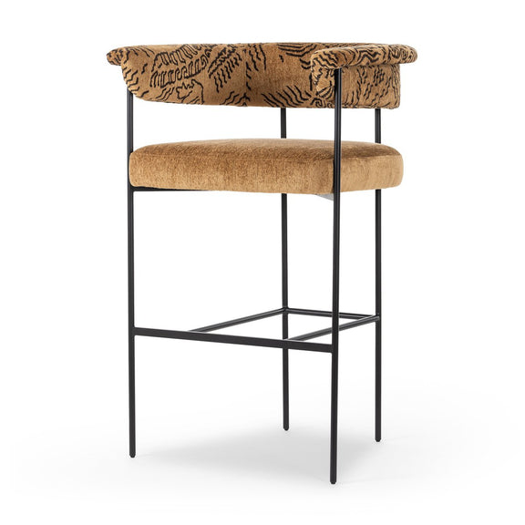 Carrie Bar + Counter Stool - Balkan Ochre