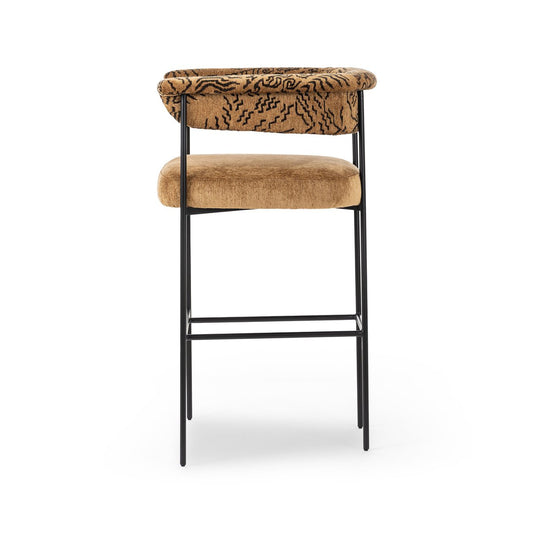 Carrie Bar + Counter Stool - Balkan Ochre