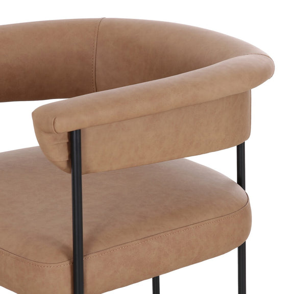 Carrie Bar + Counter Stool - Maestro Camel