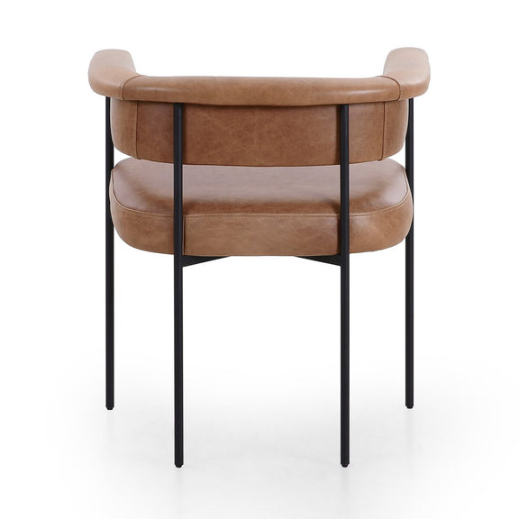 Carrie Dining Chair - Chaps Saddle