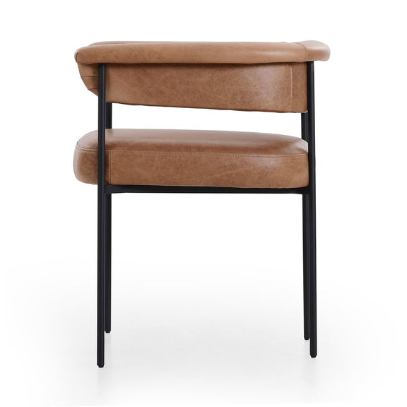 Carrie Dining Chair - Chaps Saddle
