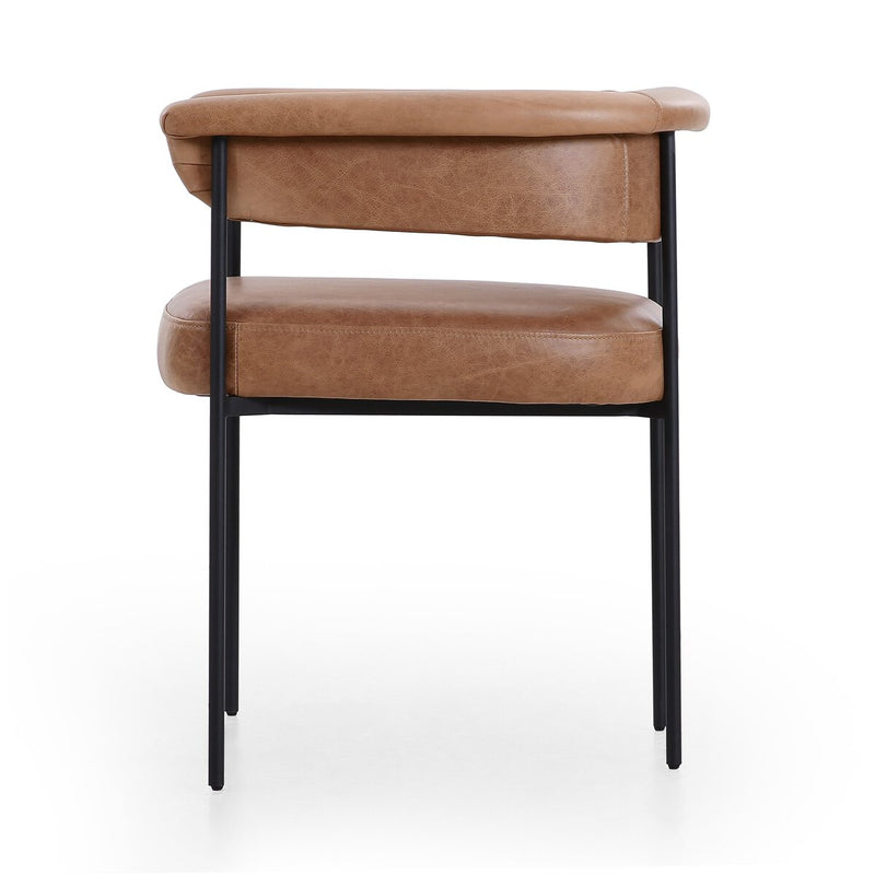 Carrie Dining Chair - Chaps Saddle