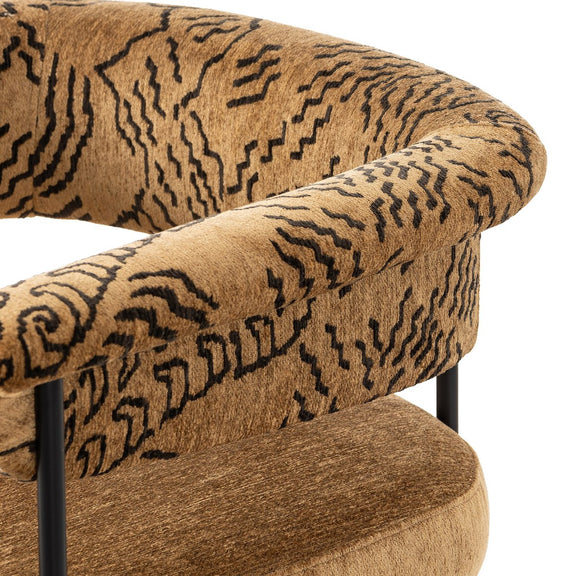 Carrie Dining Chair - Balkan Ochre