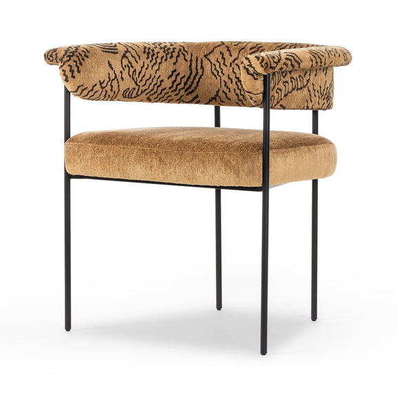 Carrie Dining Chair - Balkan Ochre